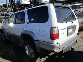 1999 TOYOTA 4RUNNER LIMITED WHITE 3.4L AT 4WD Z16246